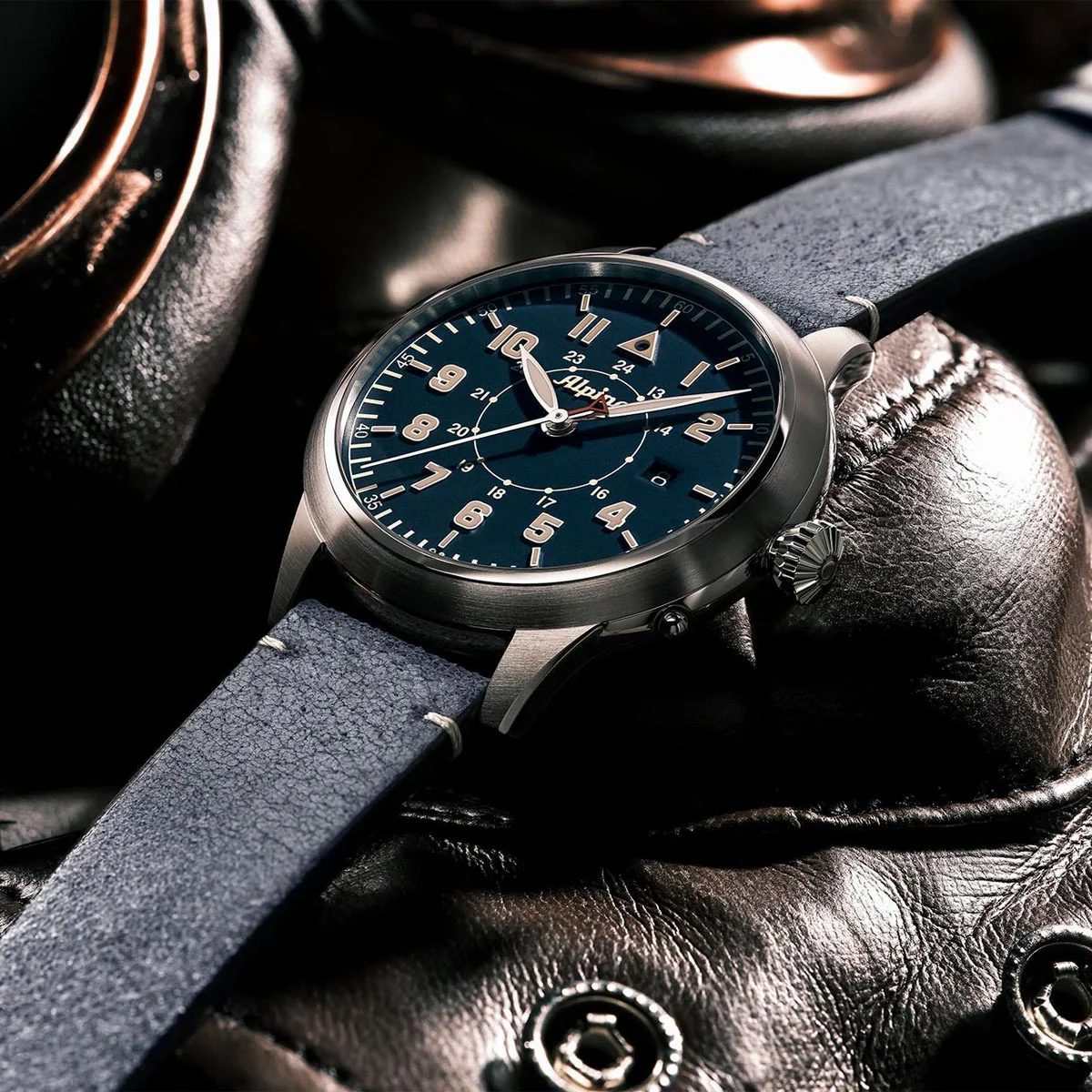 Alpina Startimer Pilot Heritage AL-525NBG4SH6 - Image 3