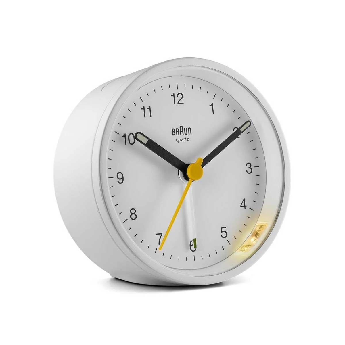 Braun Classic White Analogue Alarm Clock BC12W - Image 2