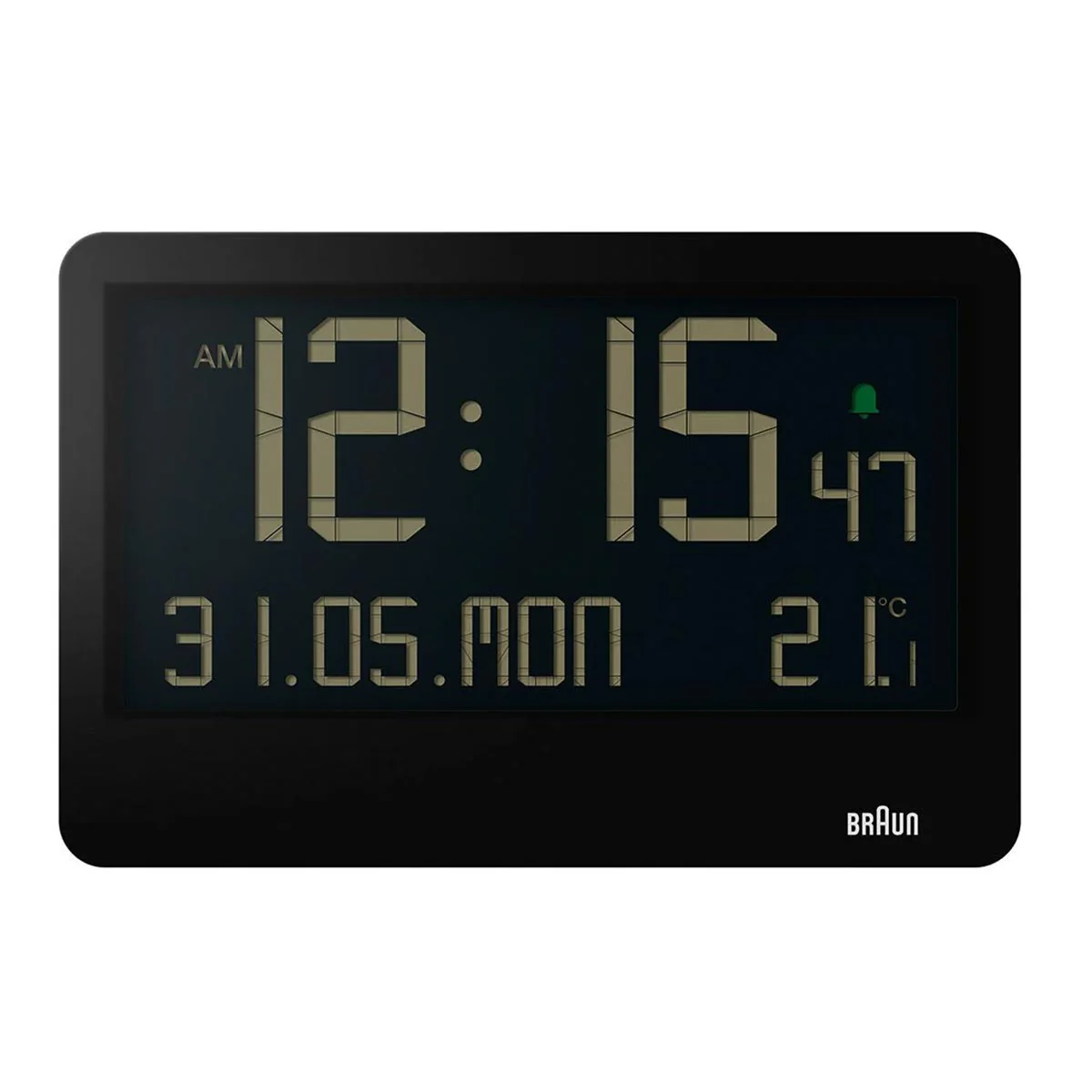 Braun Digital Wall Clock BC14B