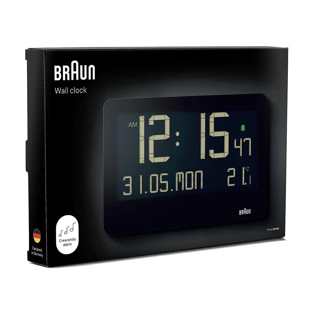 Braun Digital Wall Clock BC14B - Image 7