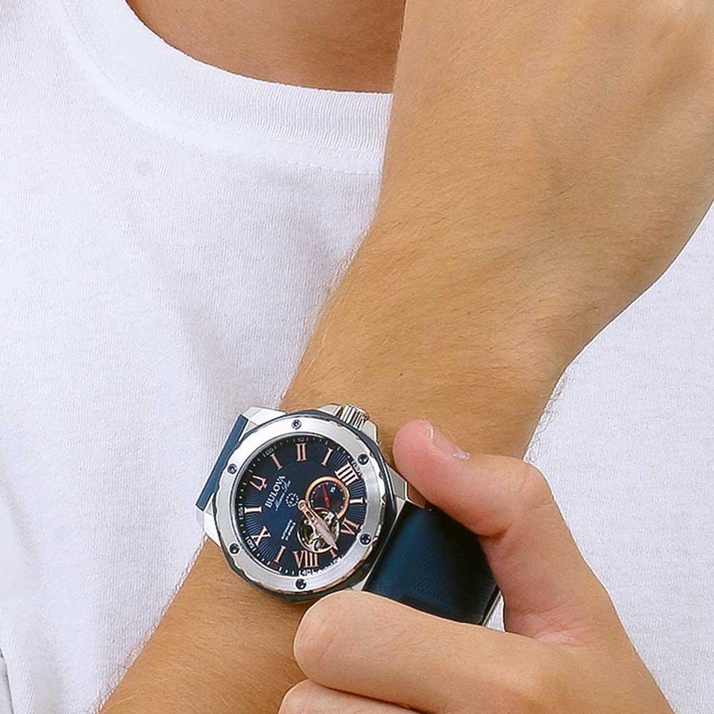 Bulova Marine Star Automatic 45mm 98A282 - Image 6