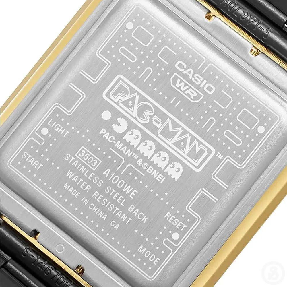 Casio Vintage x Pac-Man Watch A100WEPC-1B - Image 4