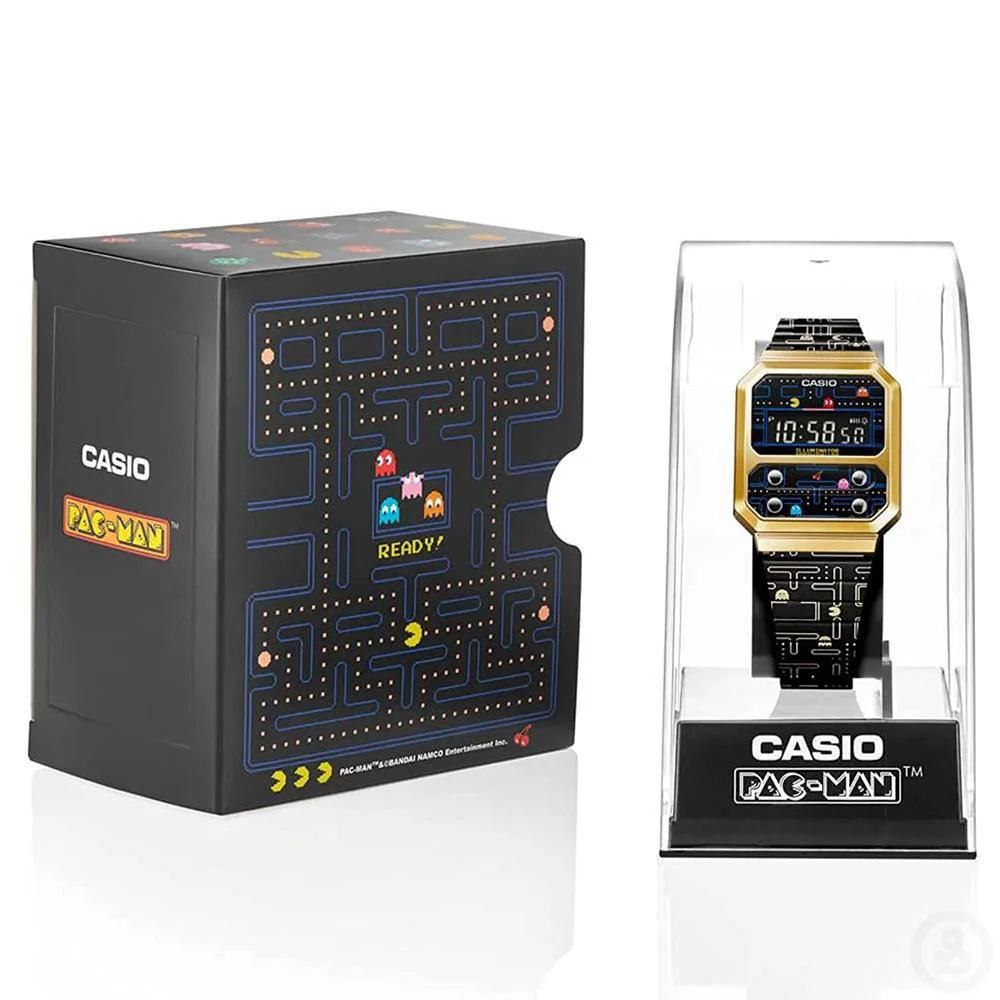 Casio Vintage x Pac-Man Watch A100WEPC-1B - Image 5