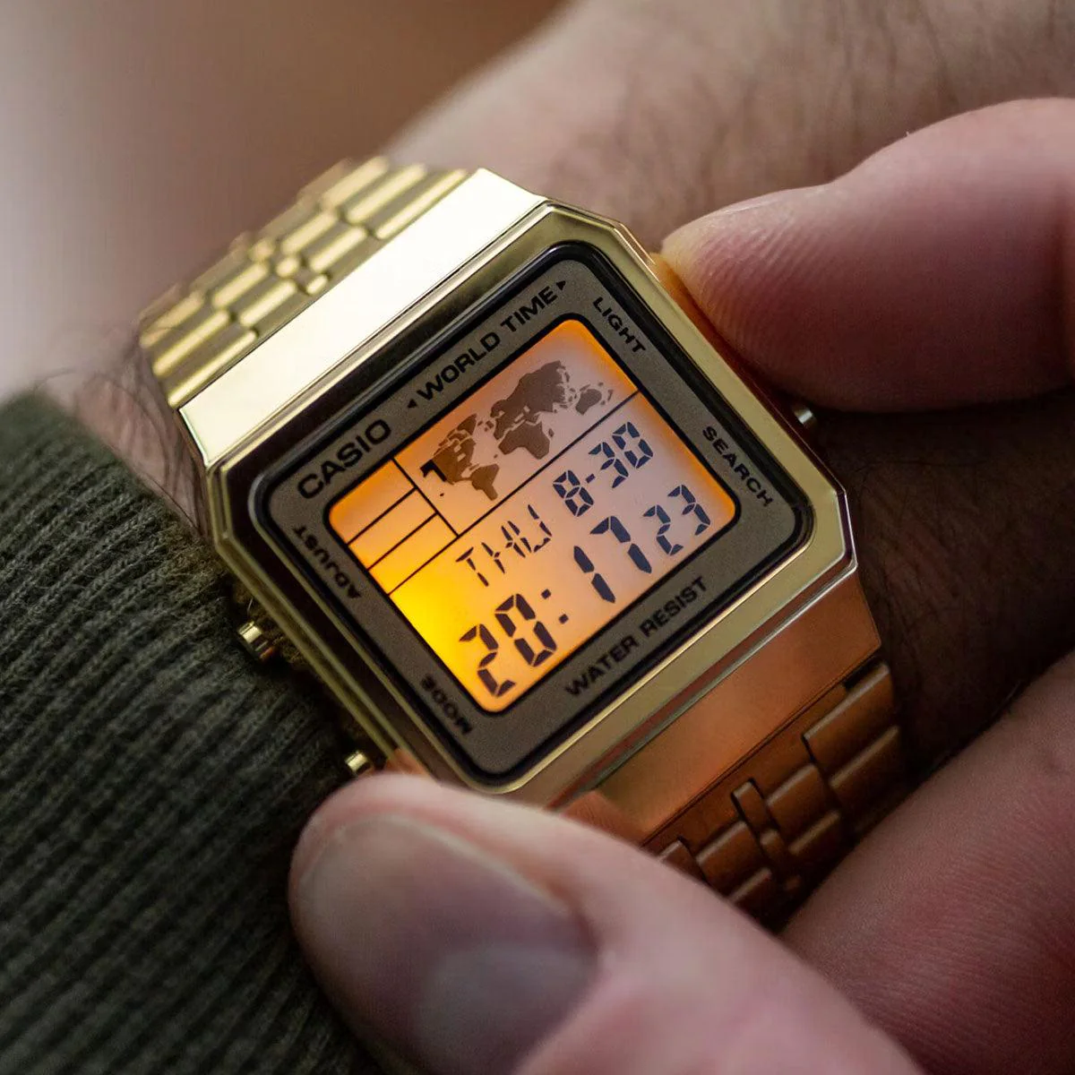 Casio Vintage World Time A500WGA-9 - Image 4