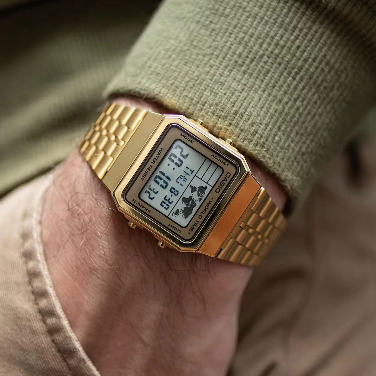 Casio Vintage World Time A500WGA-9 - Image 5