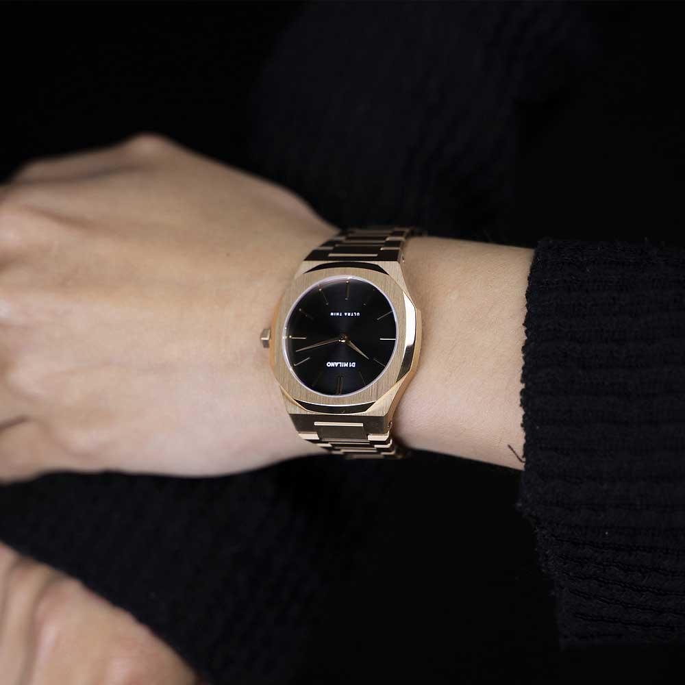 D1 Milano Ultra Thin 34mm Watch D1-UTBL07 - Image 6