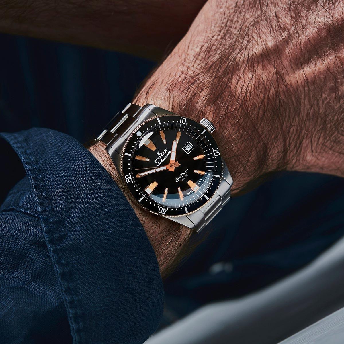 Edox Skydiver Automatic Limited Edition 80126-357RNM-NIRB - Image 6