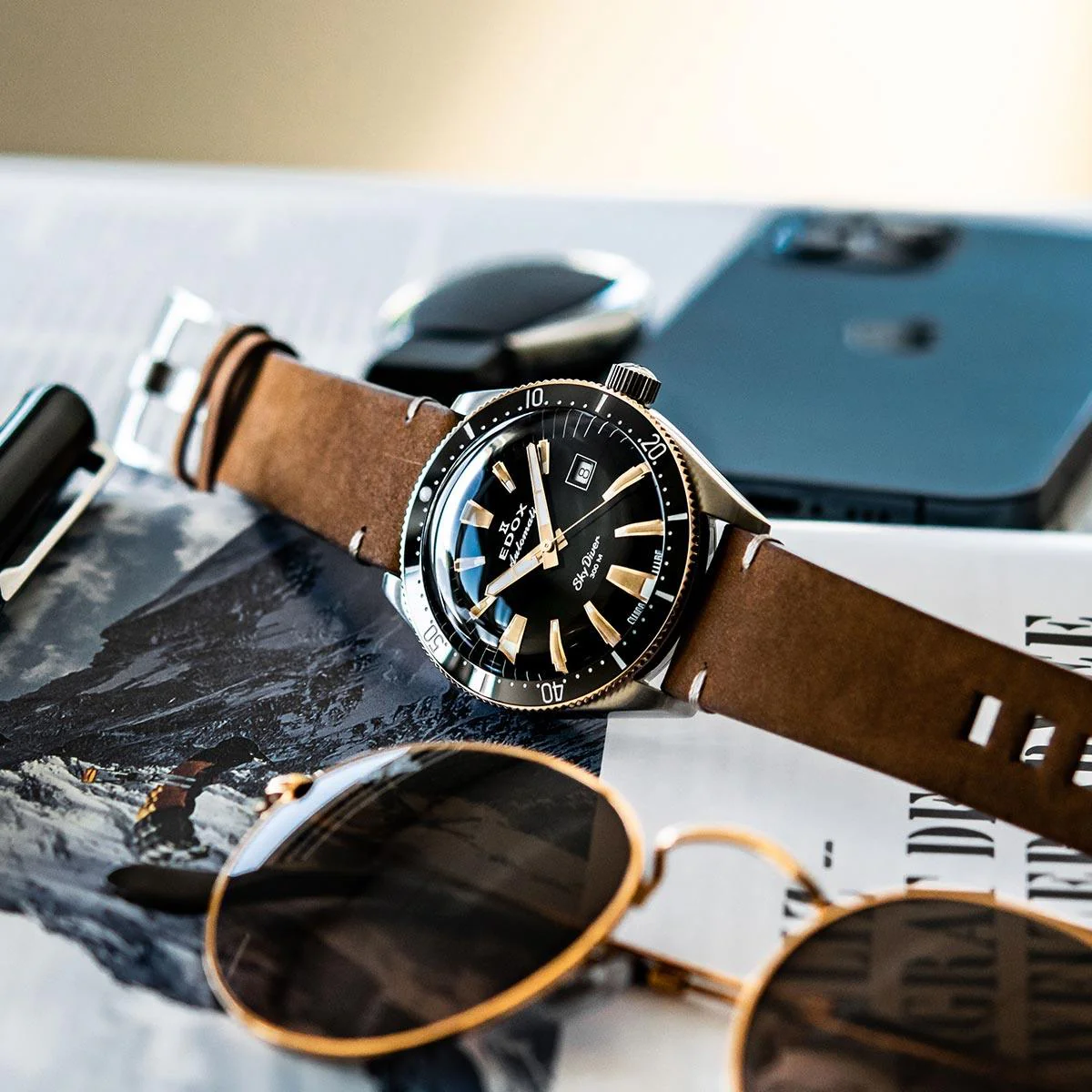 Edox Skydiver Automatic Limited Edition 80126-357RNM-NIRB - Image 9