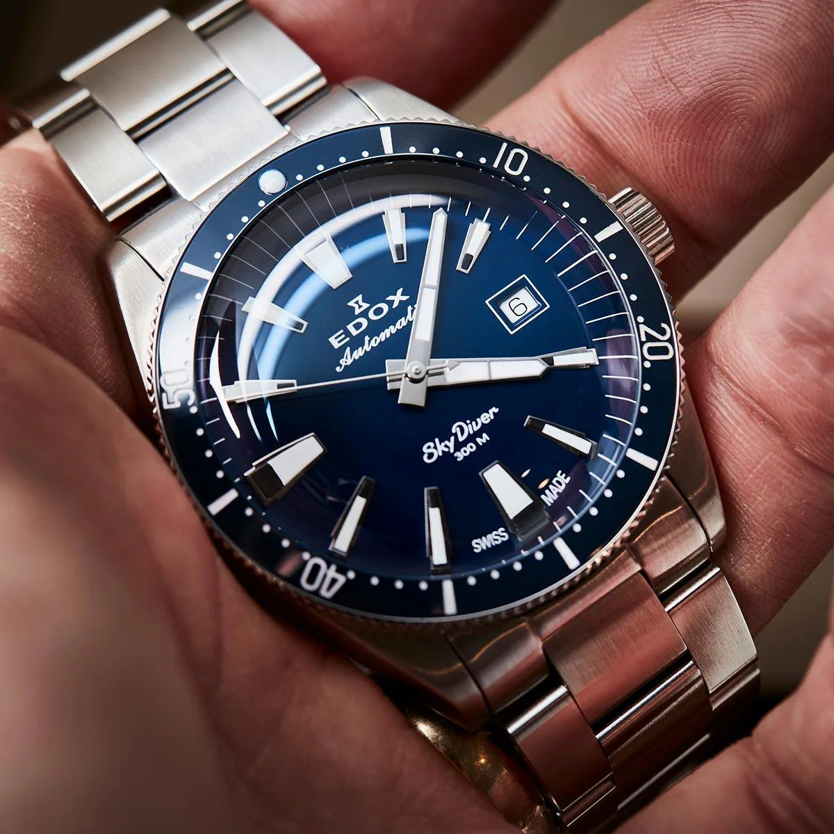 Edox Skydiver Automatic Limited Edition 80126-3BUM-BUIN - Image 4