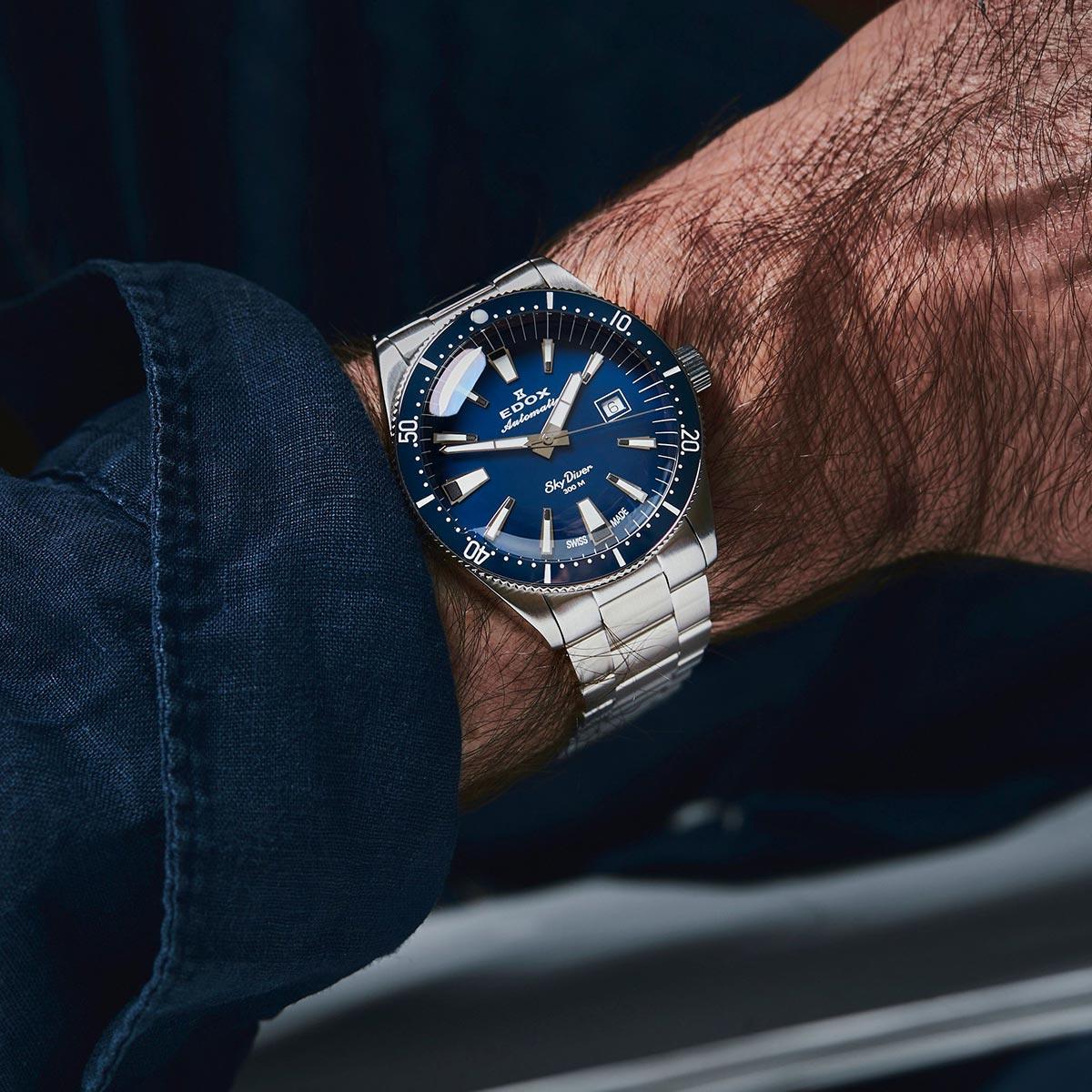 Edox Skydiver Automatic Limited Edition 80126-3BUM-BUIN - Image 5