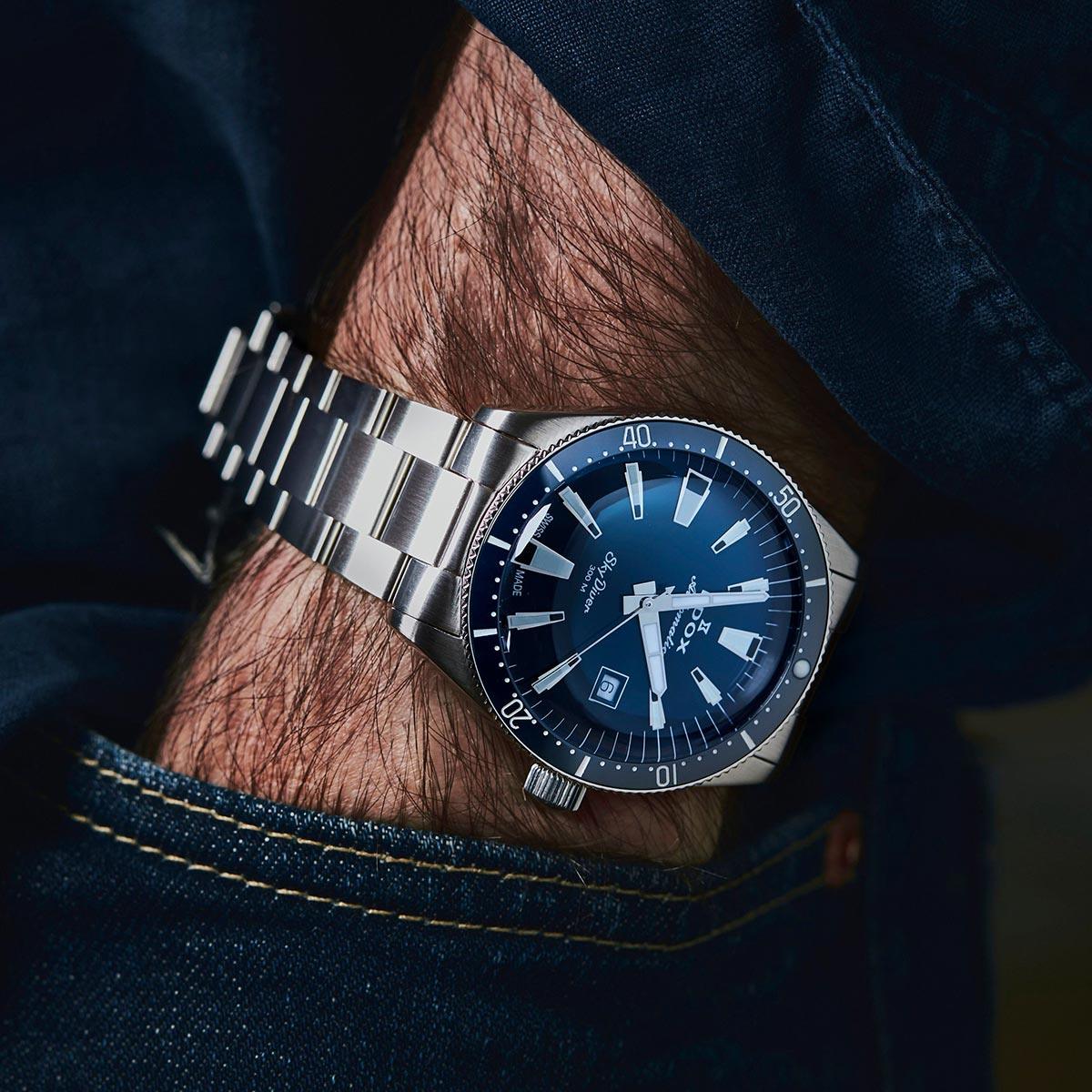 Edox Skydiver Automatic Limited Edition 80126-3BUM-BUIN - Image 6
