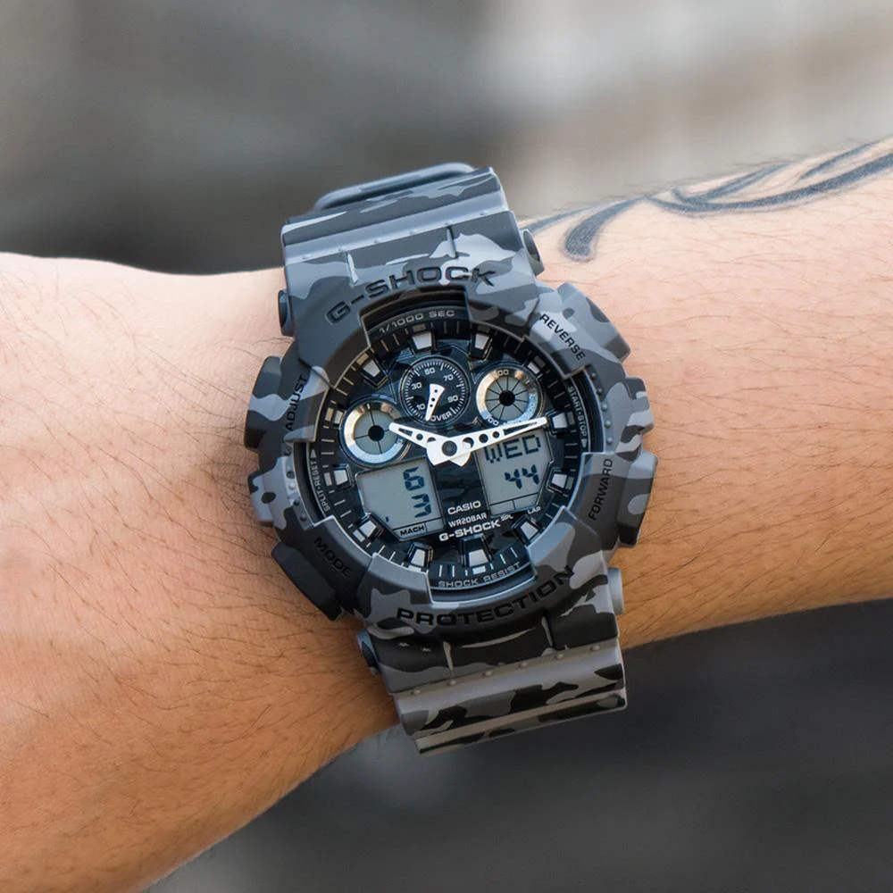 G-Shock Camouflage Watch GA-100CM-8A - Image 7