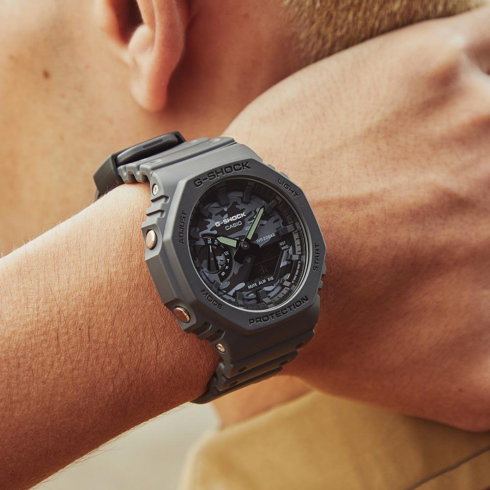G-Shock Camouflage Watch GA-2100CA-8A - Image 2