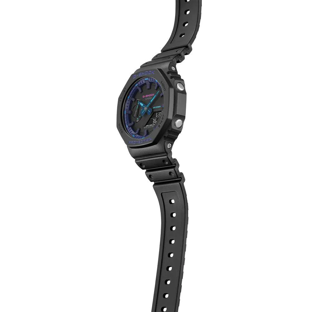 G-Shock Virtual Blue Watch GA-2100VB-1A - Image 2