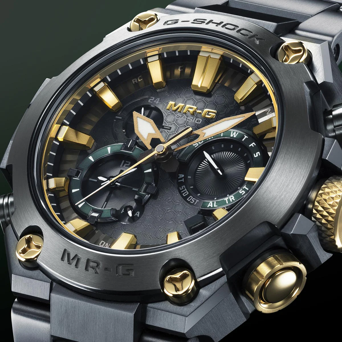 G-Shock MR-G Kurogane-Iro MRG-B2000BG-3A - Image 6