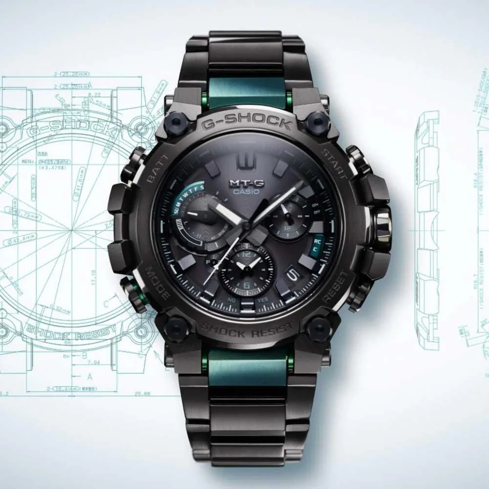 G-Shock MT-G Watch MTG-B3000BD-1A2 - Image 6