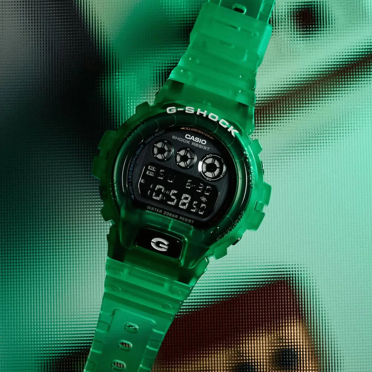 G-Shock Translucent Green DW-6900JT-3 - Image 2