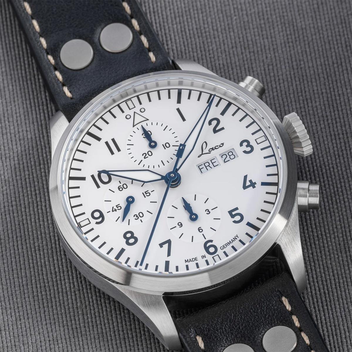 Laco Chronographs Kiel.2 Weiss 862153 - Image 5