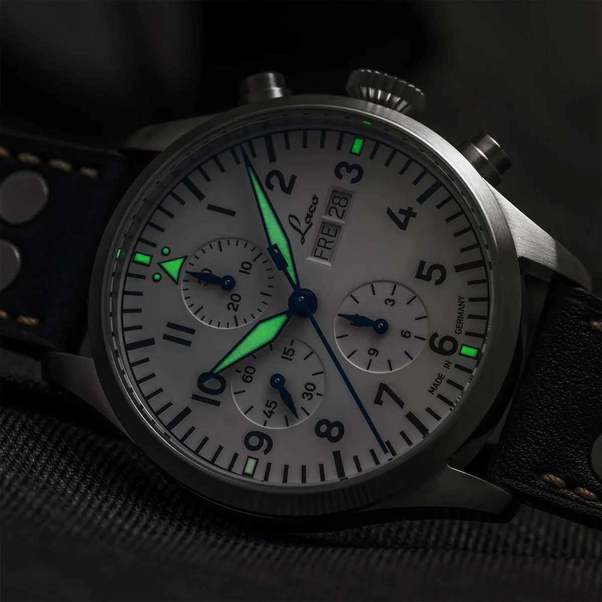 Laco Chronographs Kiel.2 Weiss 862153 - Image 6