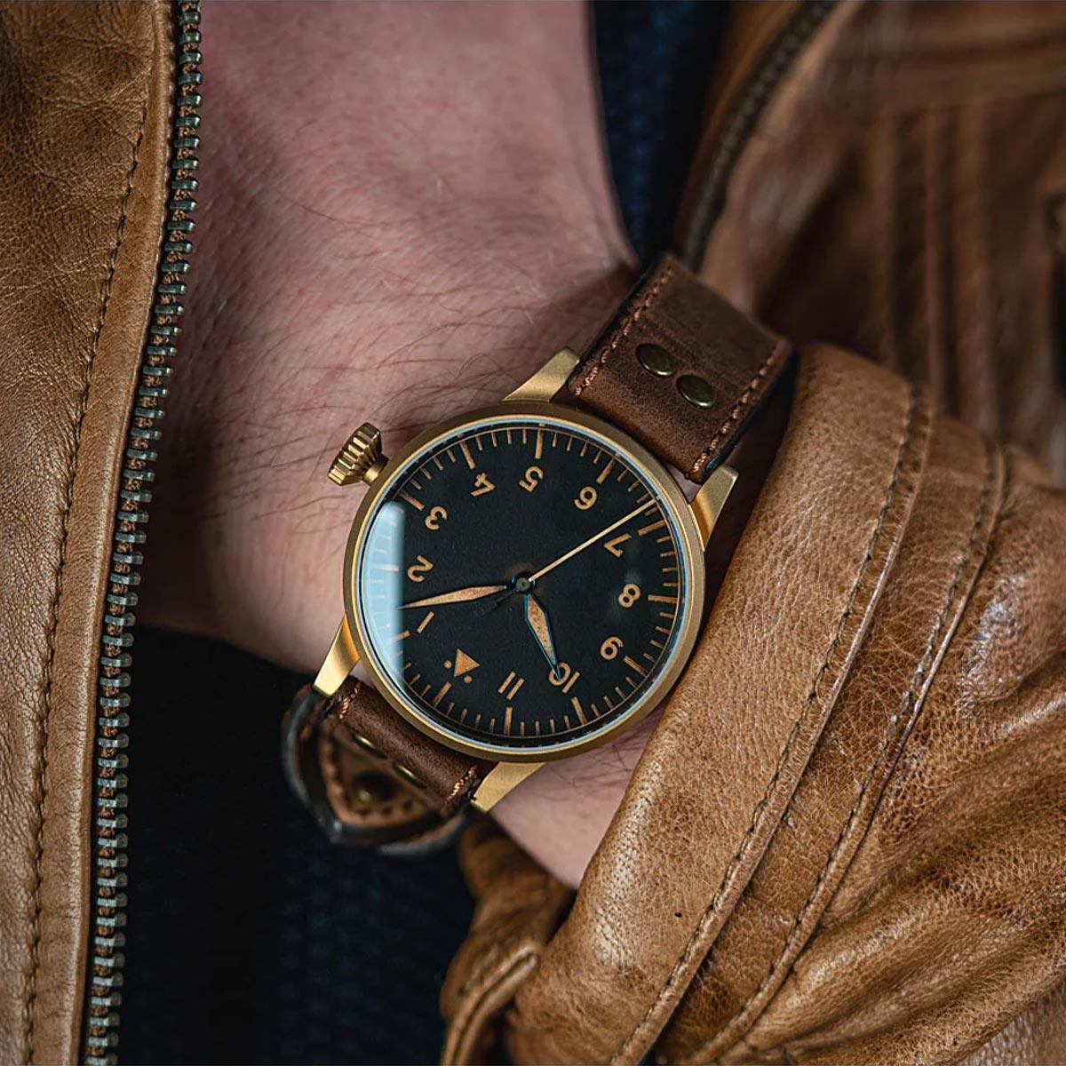 Laco Pilot Original Münster Bronze 42mm 862149 - Image 4