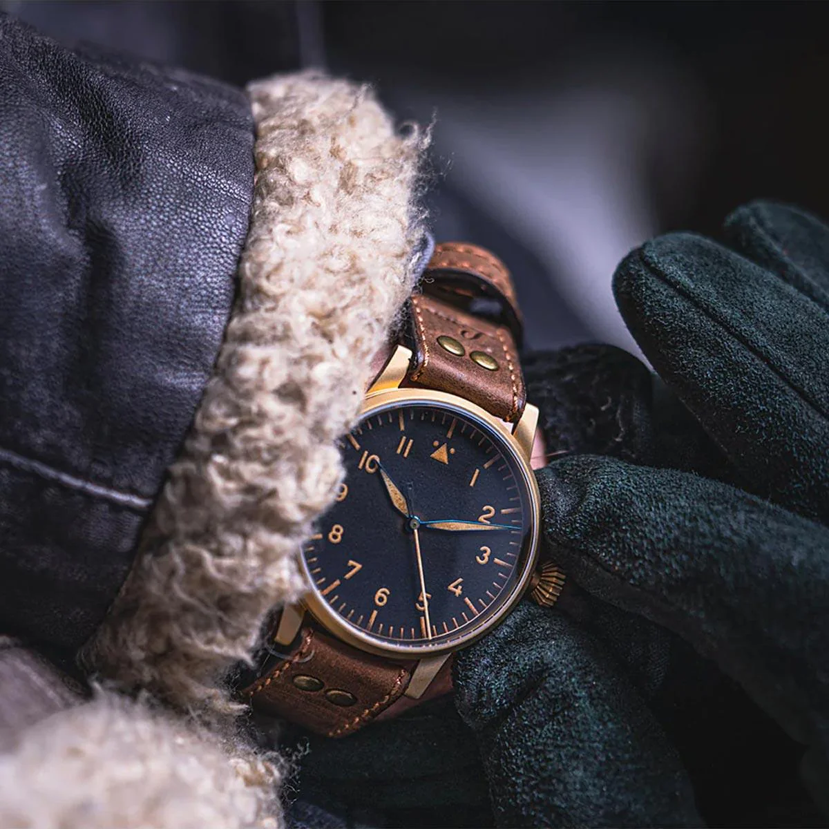Laco Pilot Original Münster Bronze 42mm 862149 - Image 5