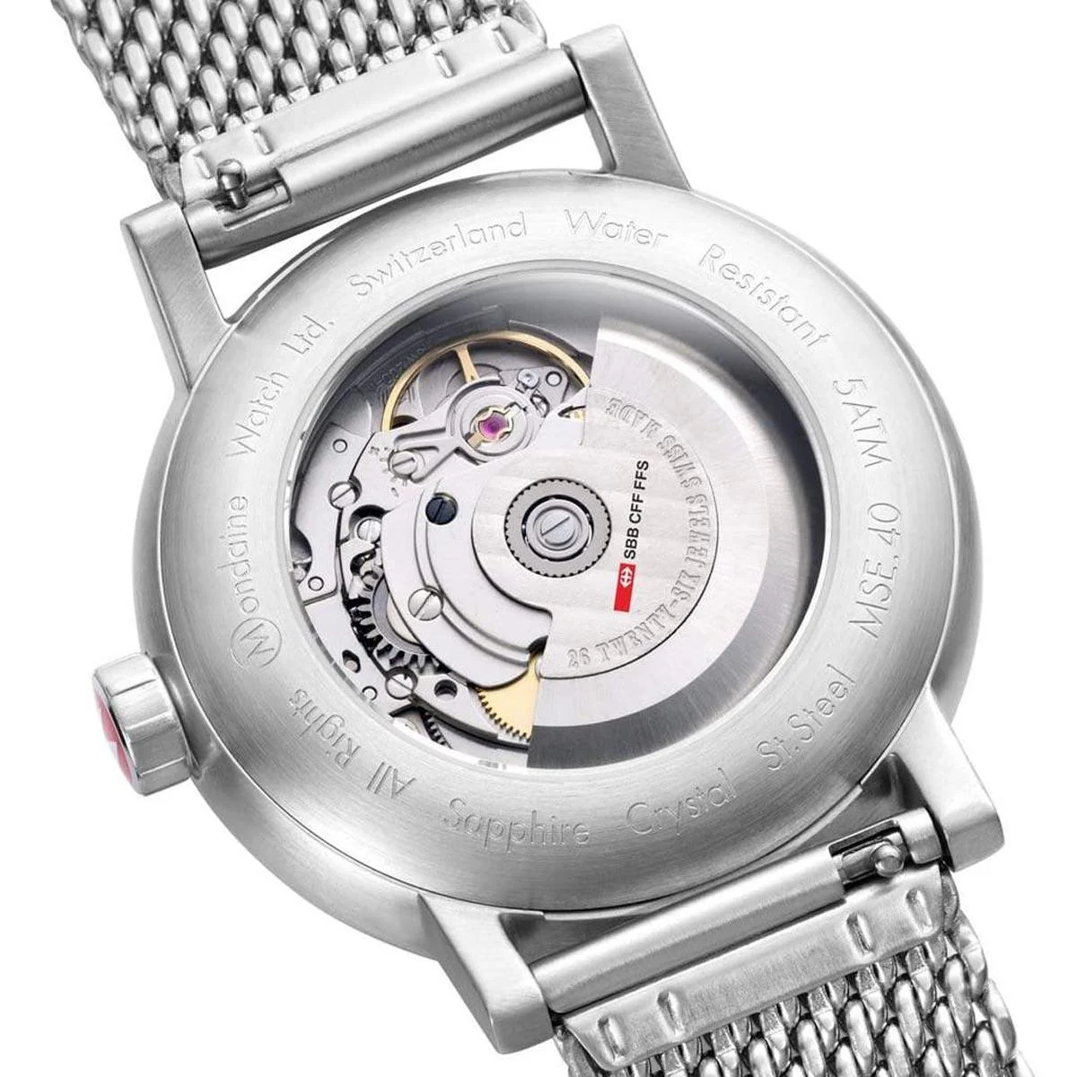 Mondaine Evo2 Automatic 40mm MSE.40610.SM - Image 5