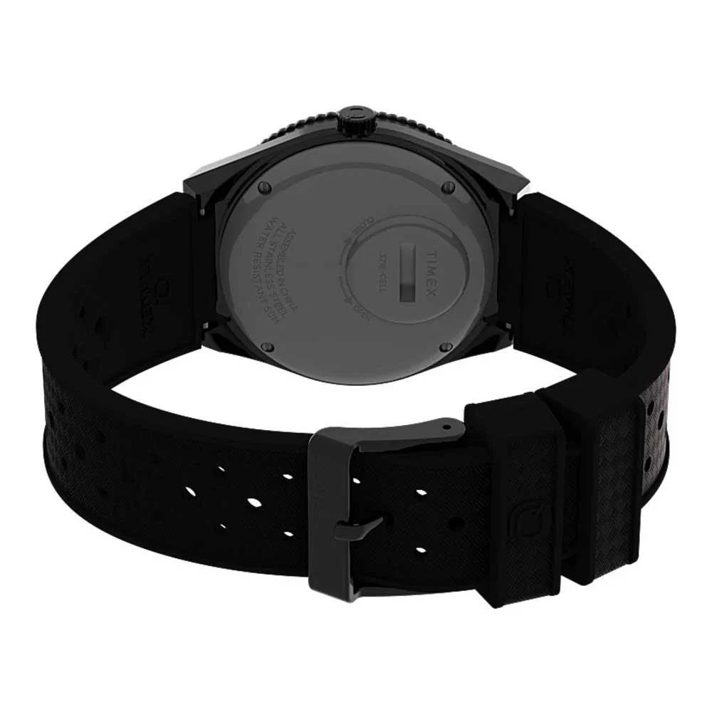 Q Timex GMT 38mm Watch TW2V38200 - Image 3