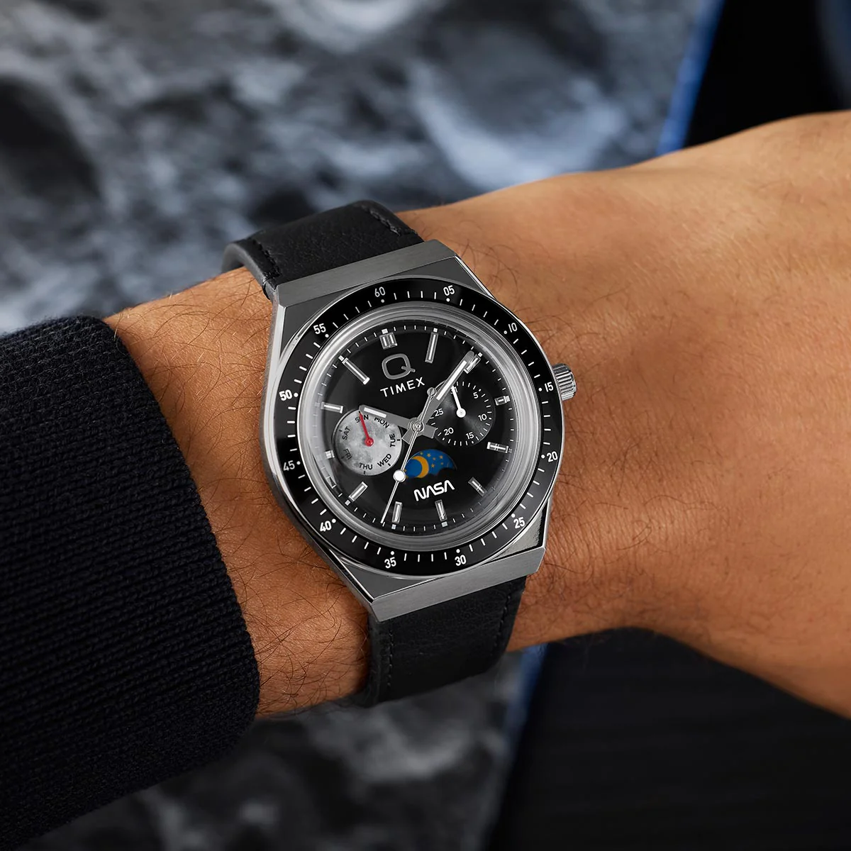 Q Timex x NASA 40mm TW2Y56800 - Image 3
