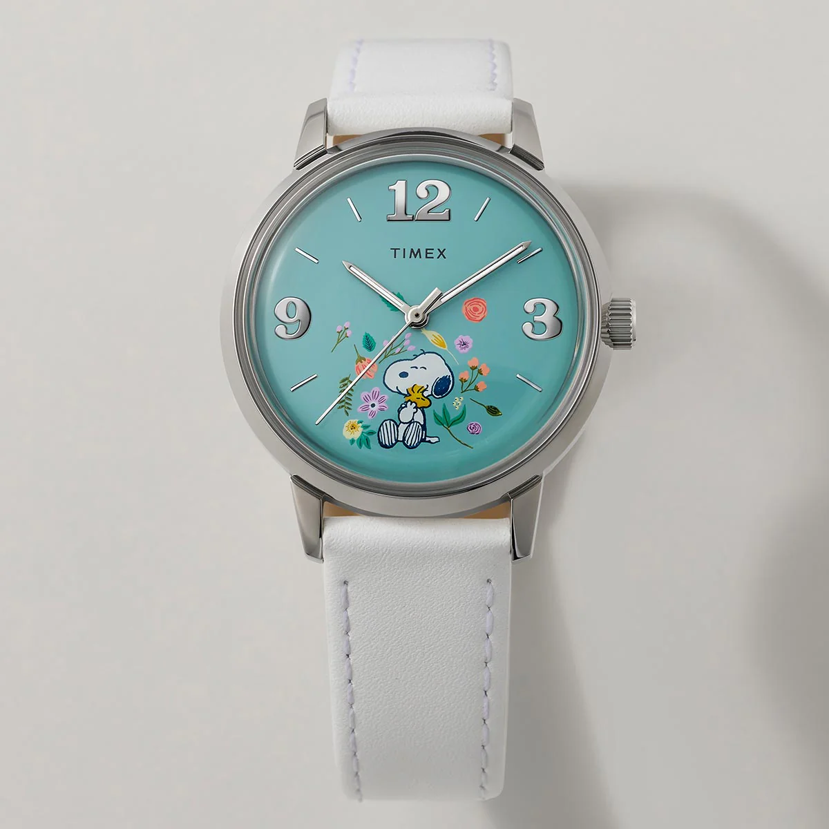 Q Timex x Peanuts Snoopy Flowers TW2Y68800 - Image 3