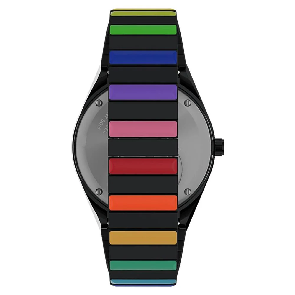 Q Timex Rainbow 36mm Watch TW2V65900 - Image 3
