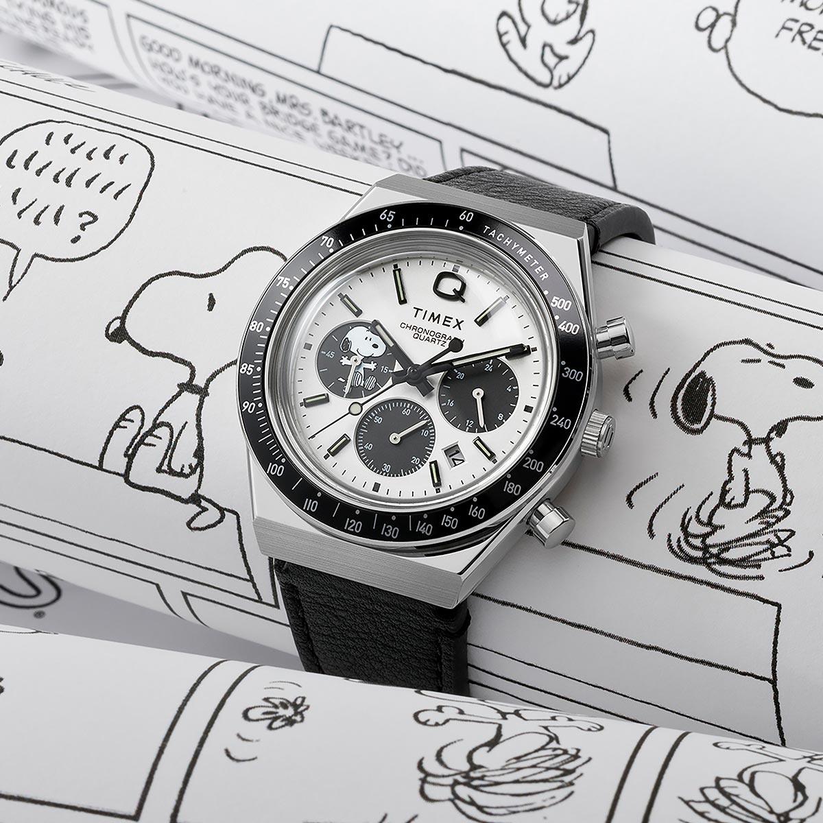 Q Timex Peanuts Snoopy Chronograph TW2W68900 - Image 2