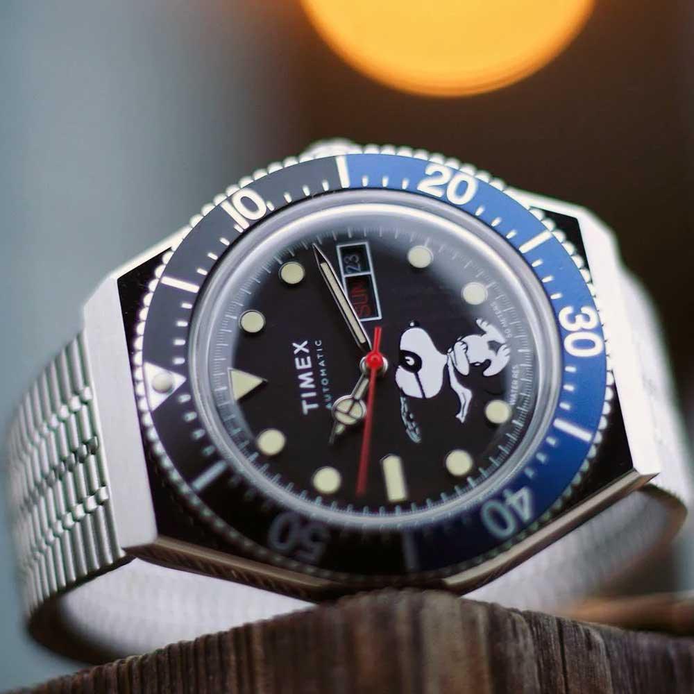 Timex M79 Automatic x Snoopy Watch TW2U85500 - Image 7