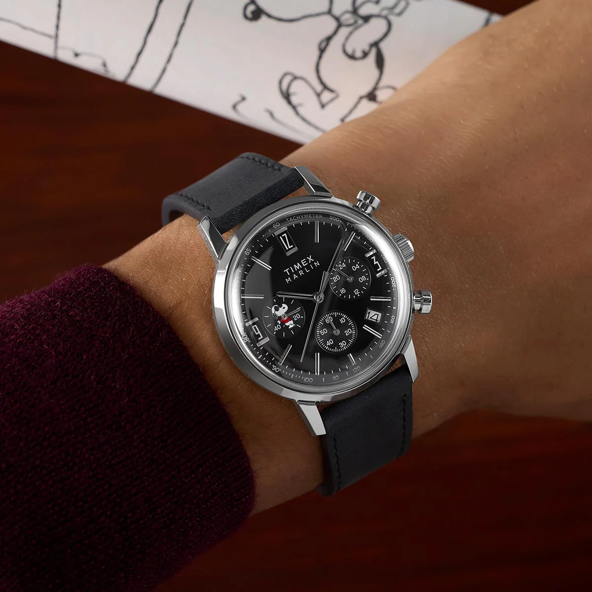 Timex Marlin x Snoopy Joe Cool Chronograph TW2Y48500 - Image 3
