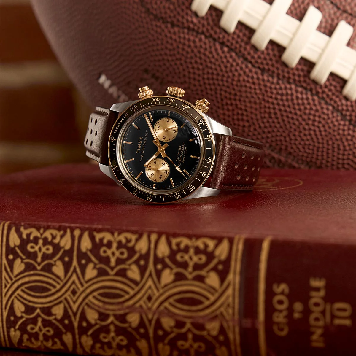 Timex Waterbury Heritage Chronograph TW2Y24100 - Image 2