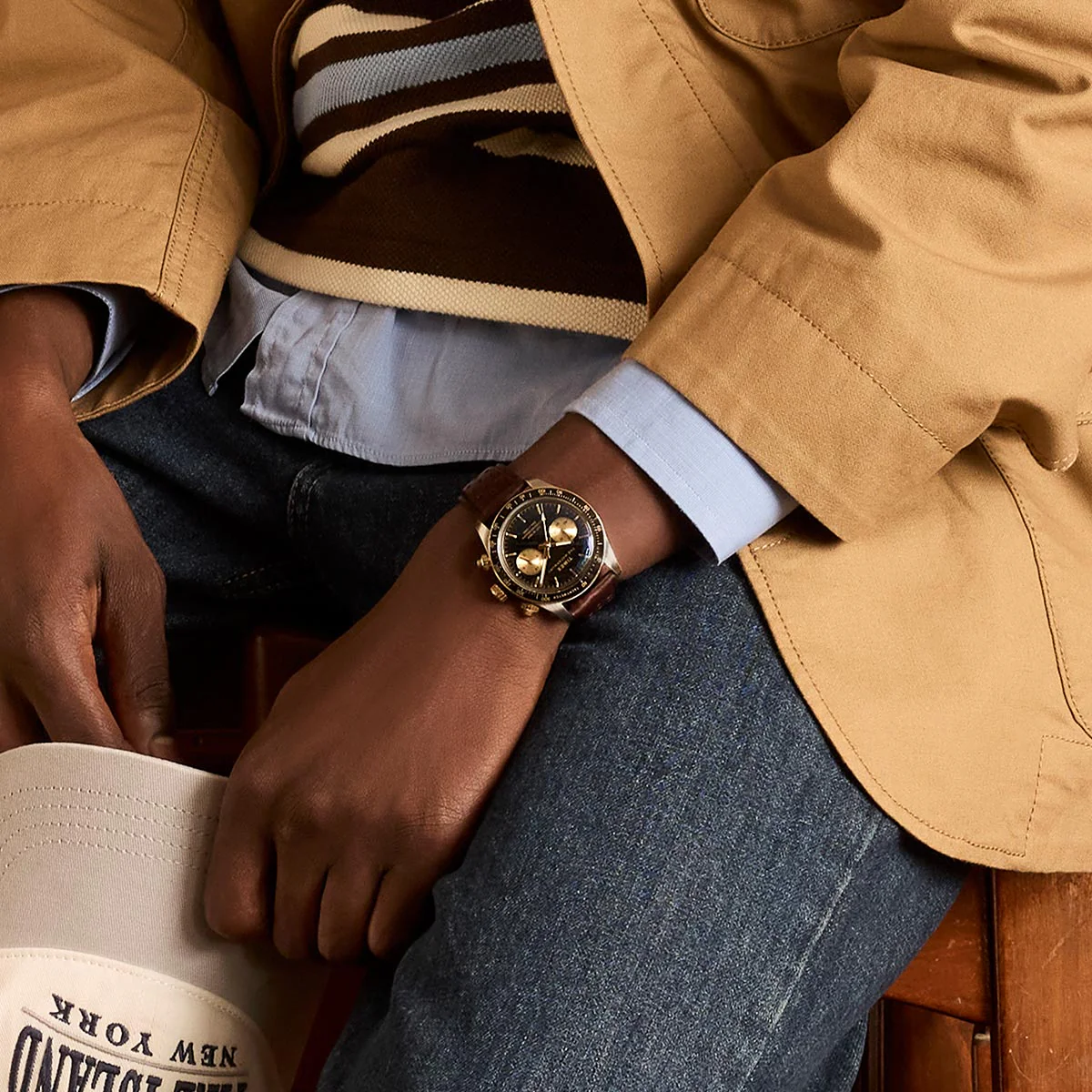 Timex Waterbury Heritage Chronograph TW2Y24100 - Image 3